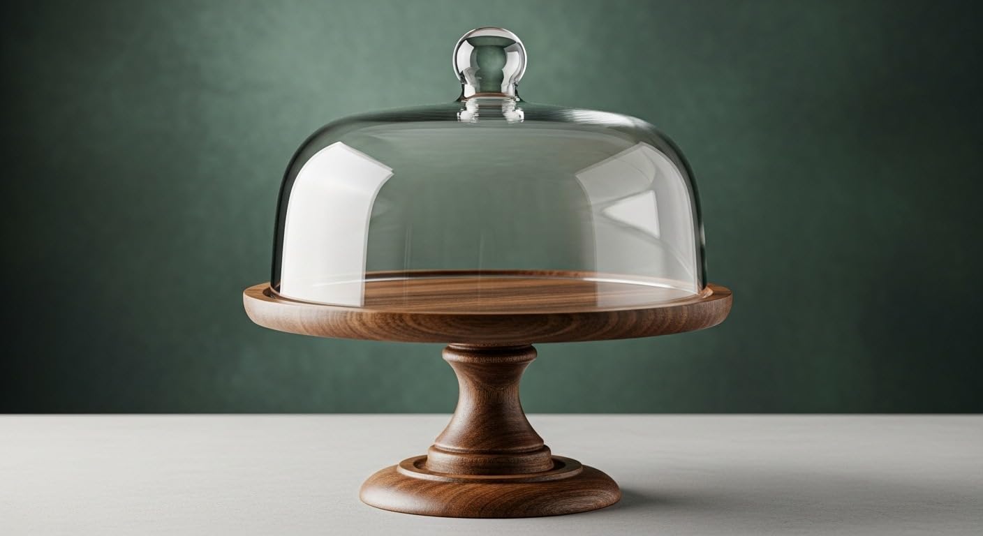 Yangbaga Wooden Rotating Cake Stand